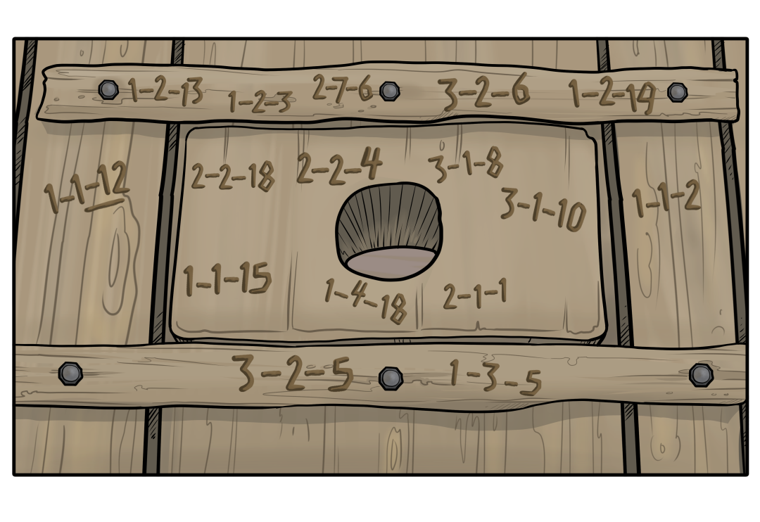 A Secret Code panel 2