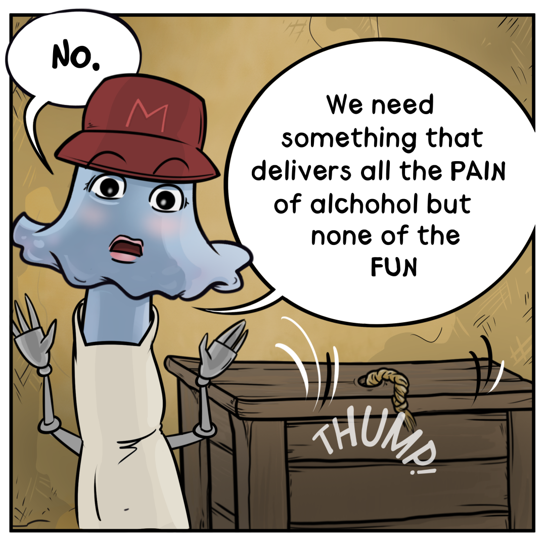 Only the Worst Will Serve panel 3