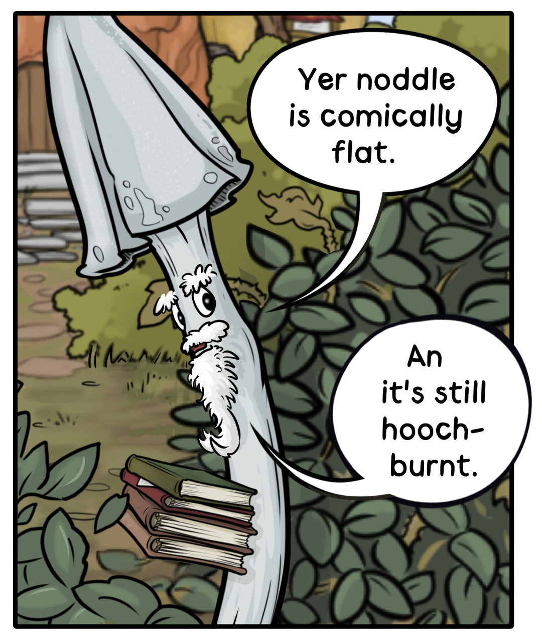 A Ridiculous Noddle panel 3