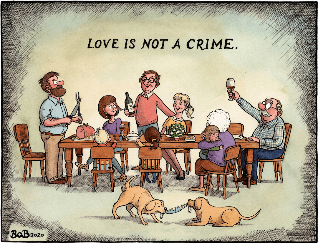 Love is Not a Crime panel 1