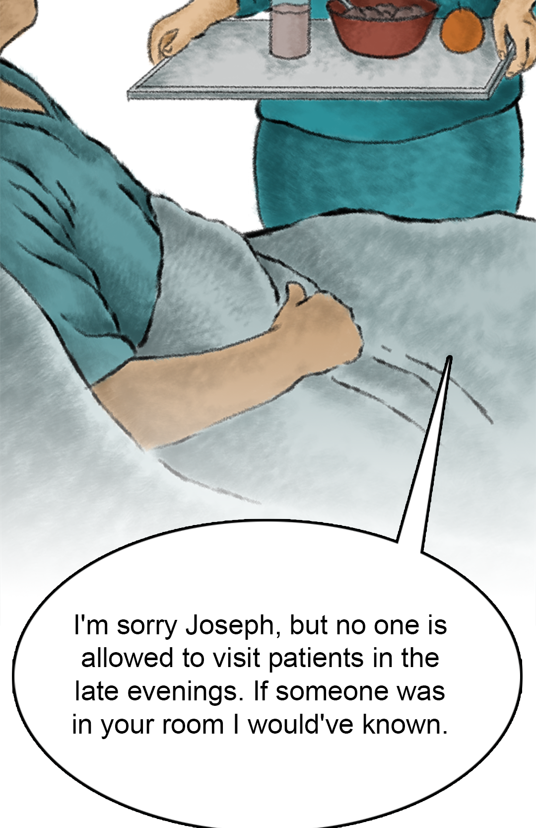 Father Gabriel and the Old Man (Part 3) panel 6