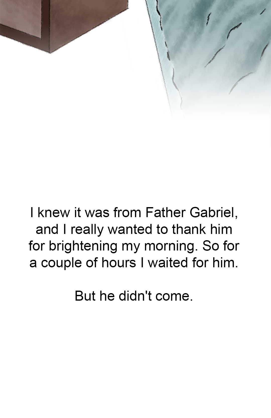 Father Gabriel and the Old Man (Part 3) panel 2