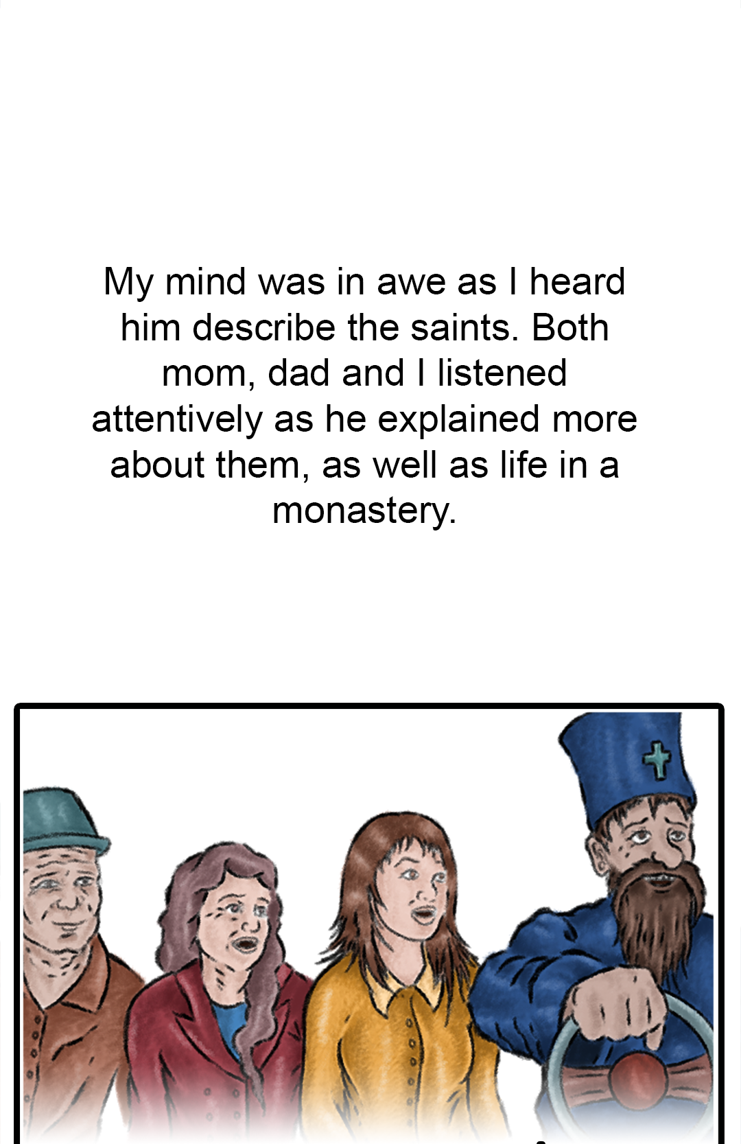 Sara Meets Father Gabriel (Part 2) panel 9