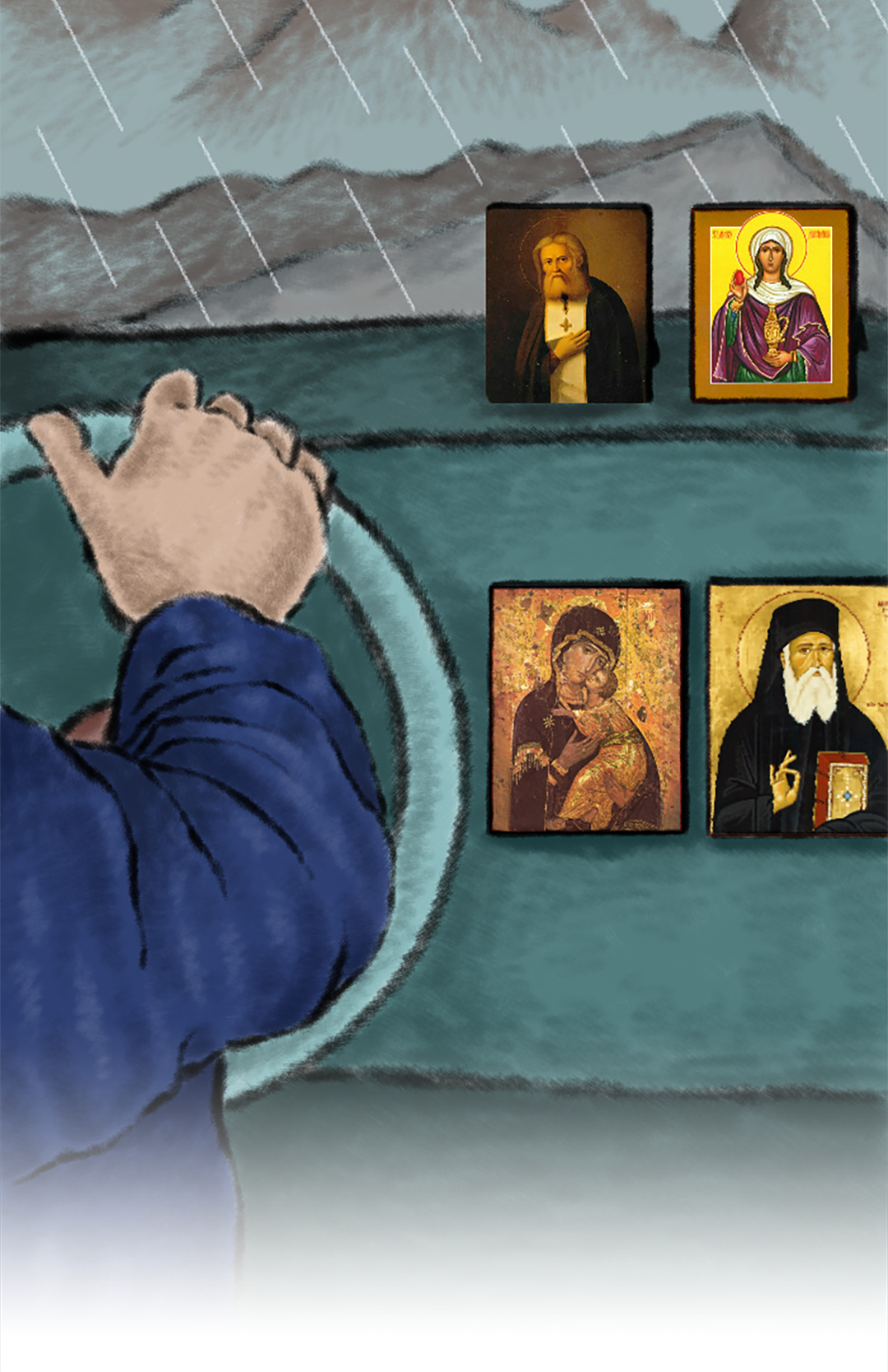 Sara Meets Father Gabriel (Part 2) panel 8