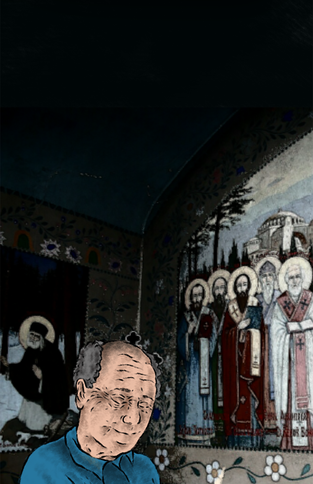 Father Gabriel and the Old Man (Part 4) panel 6