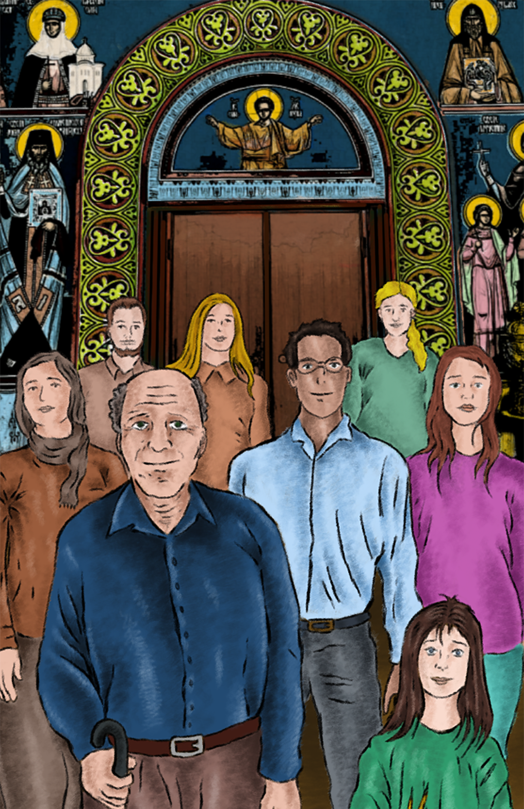 Father Gabriel and the Old Man (Part 4) panel 1