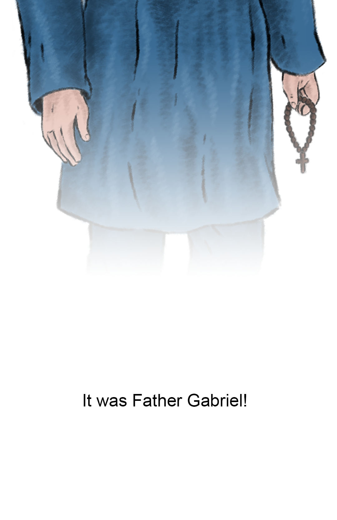 Father Gabriel and the Old Man (Part 4) panel 14