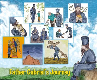 A tiny thumbnail of the cover art for the comics series Father Gabriel's Journey