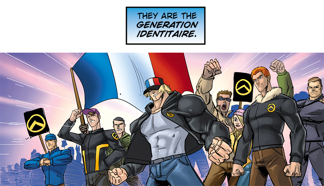 Generation Identitaire panel 2