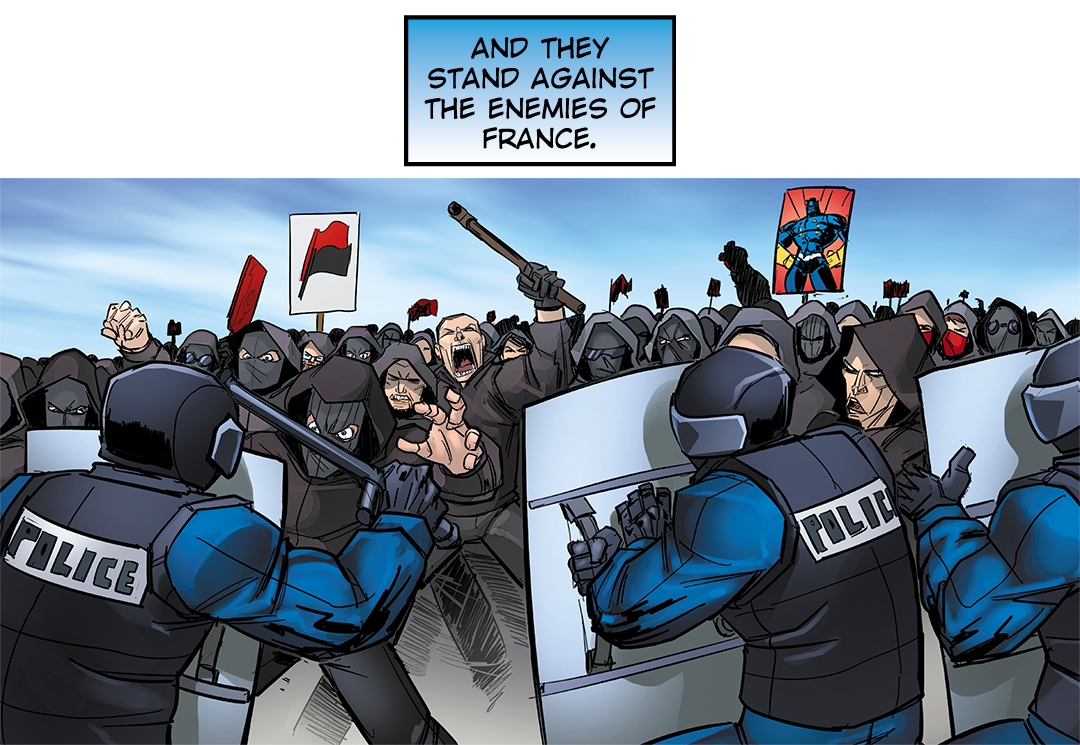 Generation Identitaire panel 3