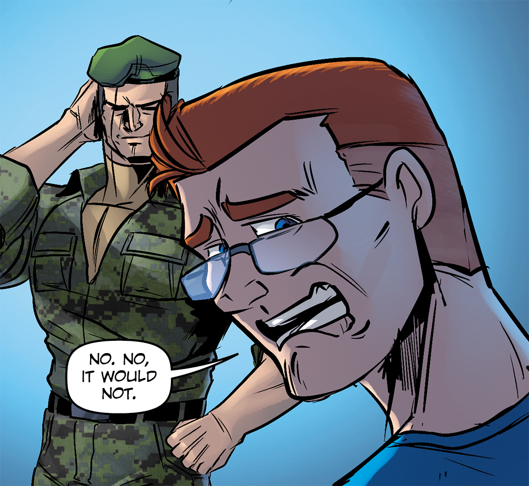 Code Name Centerfold panel 28