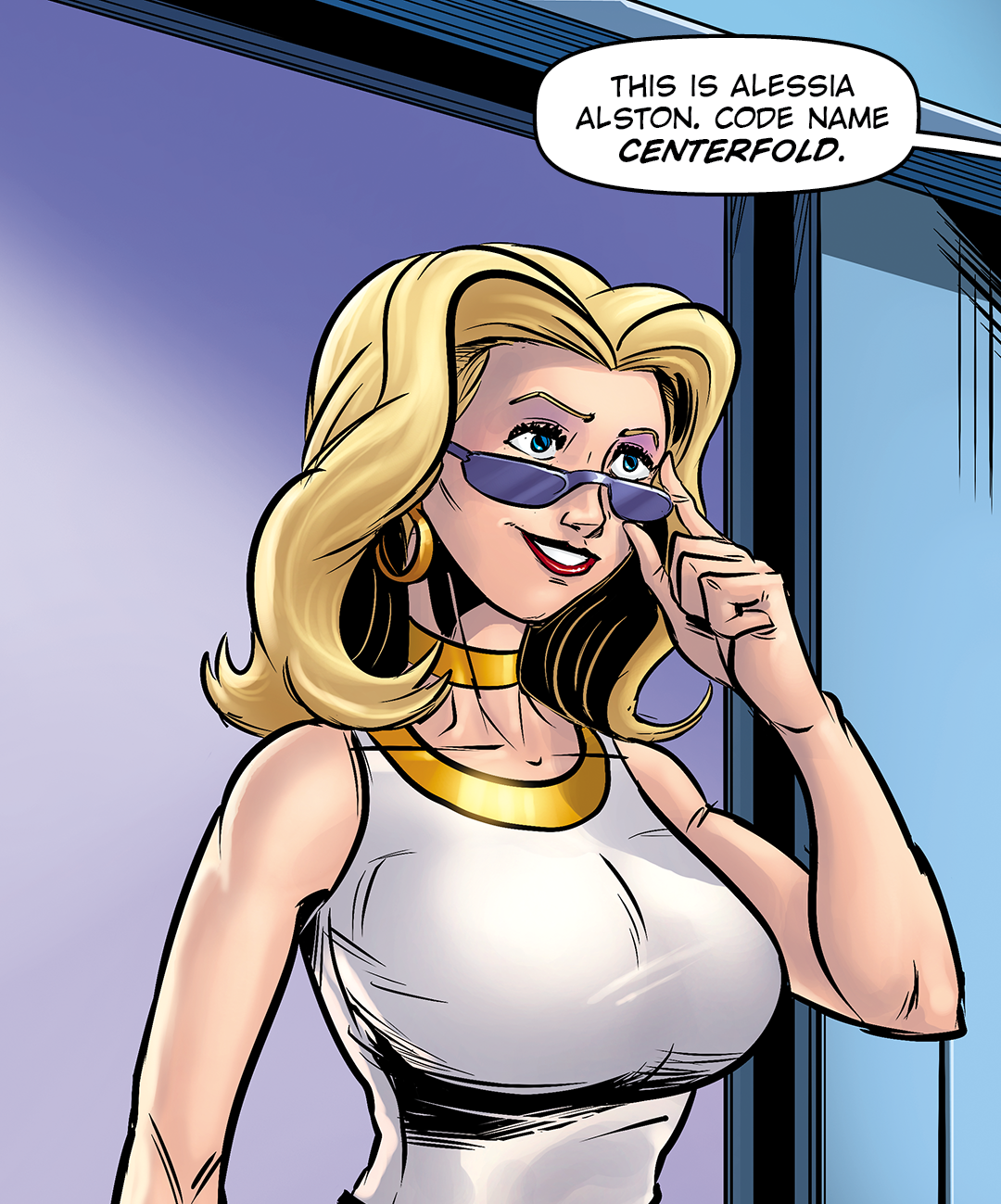 Code Name Centerfold panel 31