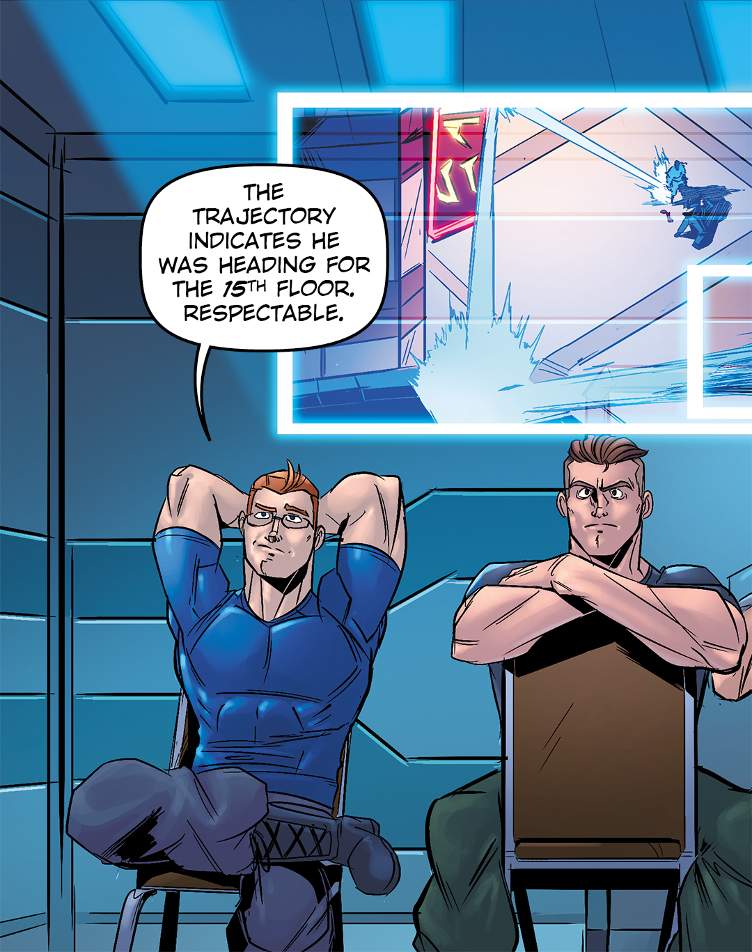 Code Name Centerfold panel 6