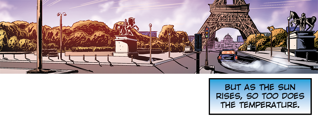 Parisian Dawn panel 3