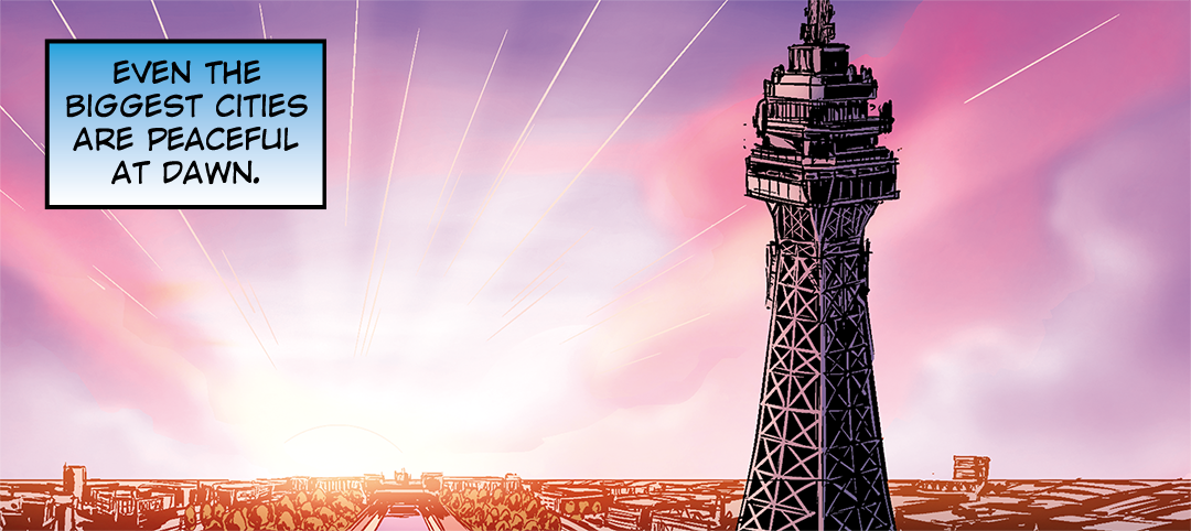 Parisian Dawn panel 2