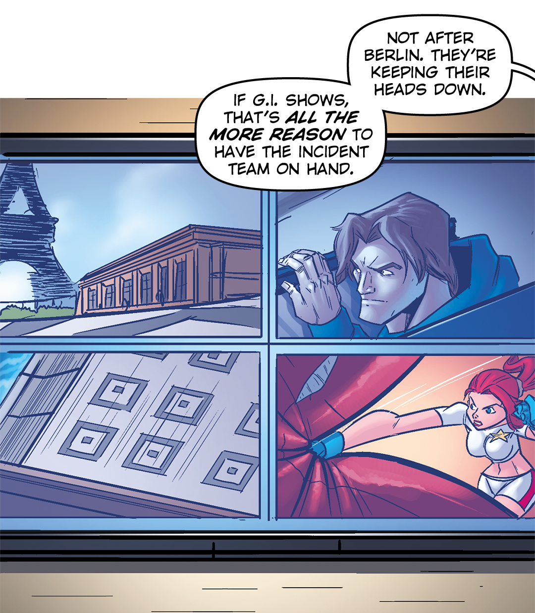 Parisian Dawn panel 11