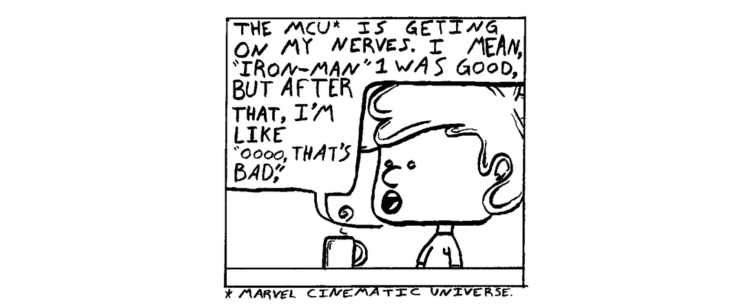 A Not So Lighthearted MCU Rant panel 1