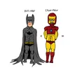 Batman Plus Iron man  episode cover