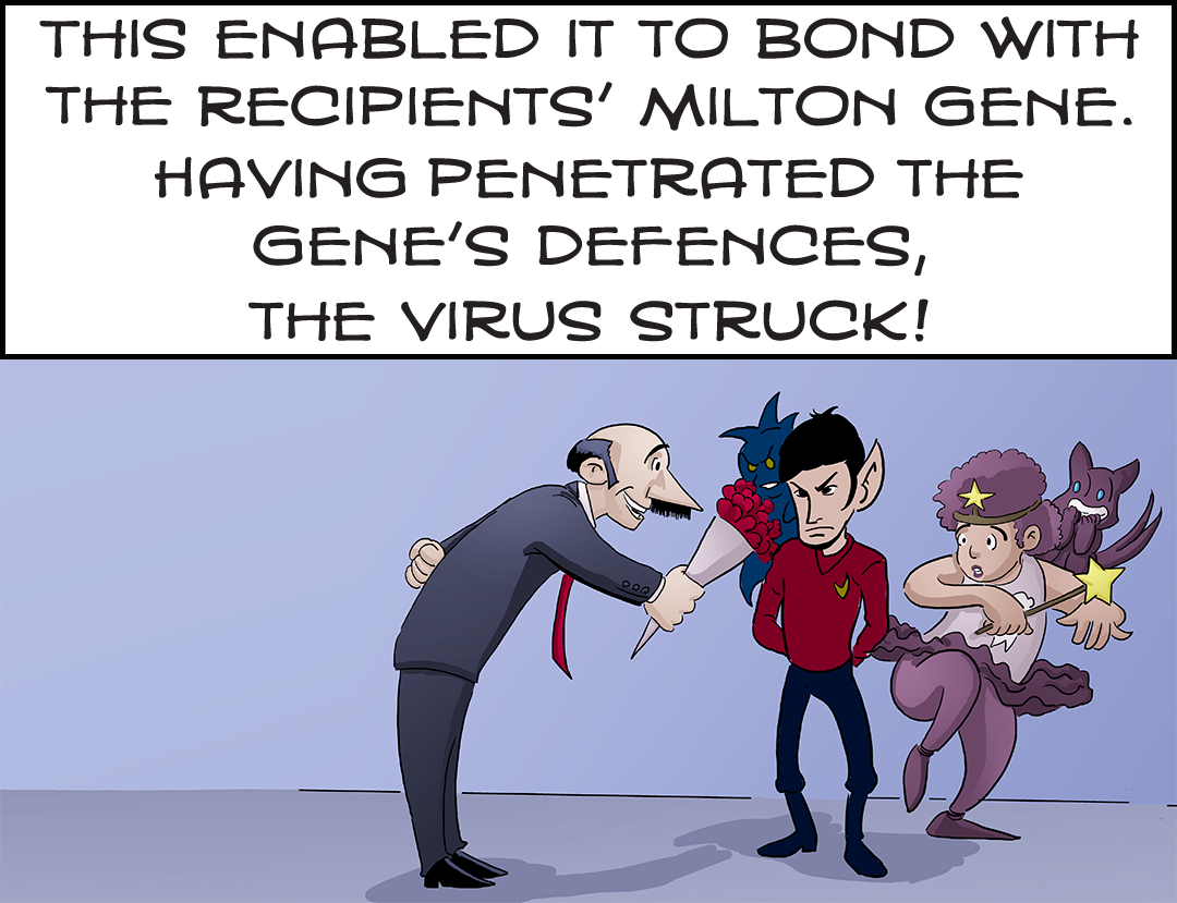 The Virus Spreads panel 5