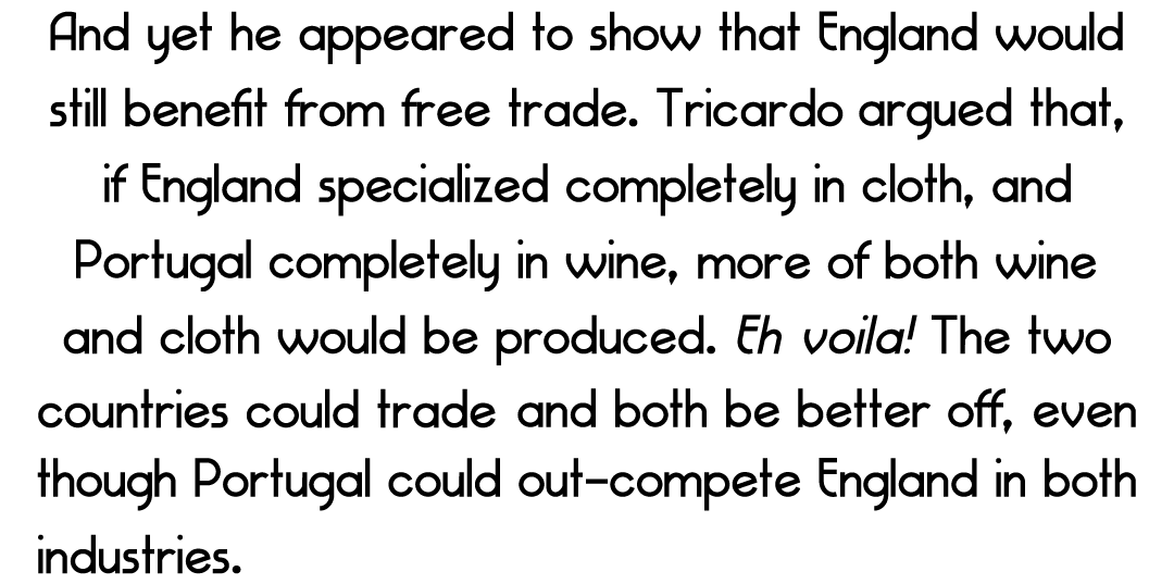 Comparative Advantage panel 6