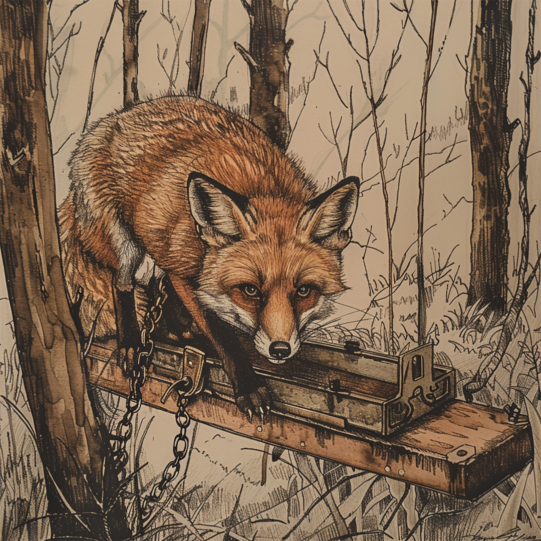 The Fox Who Had Lost His Tail panel 2