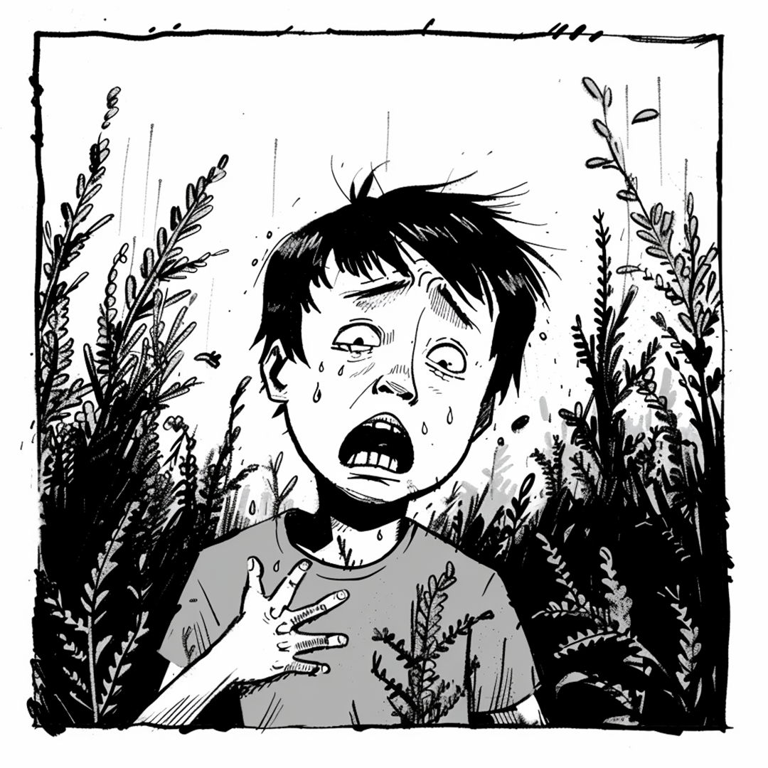 The Boy and the Nettles panel 3