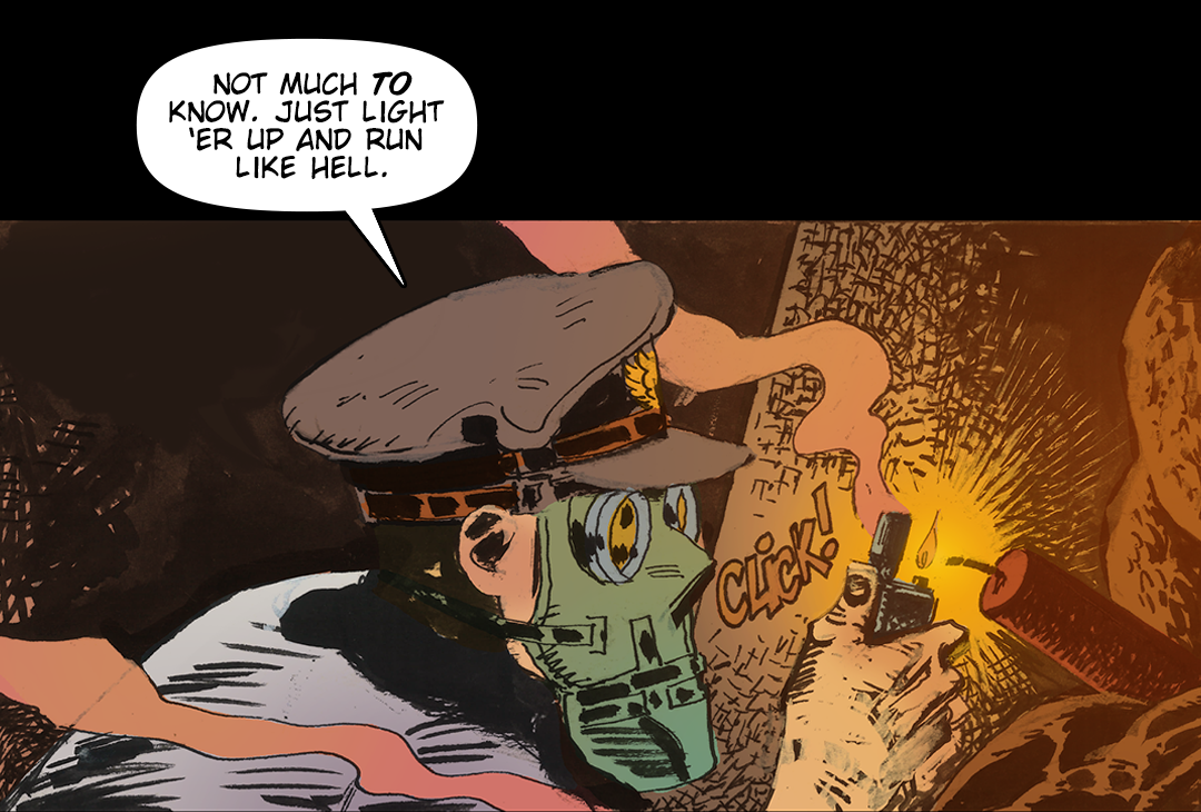 Not Much To Know panel 4