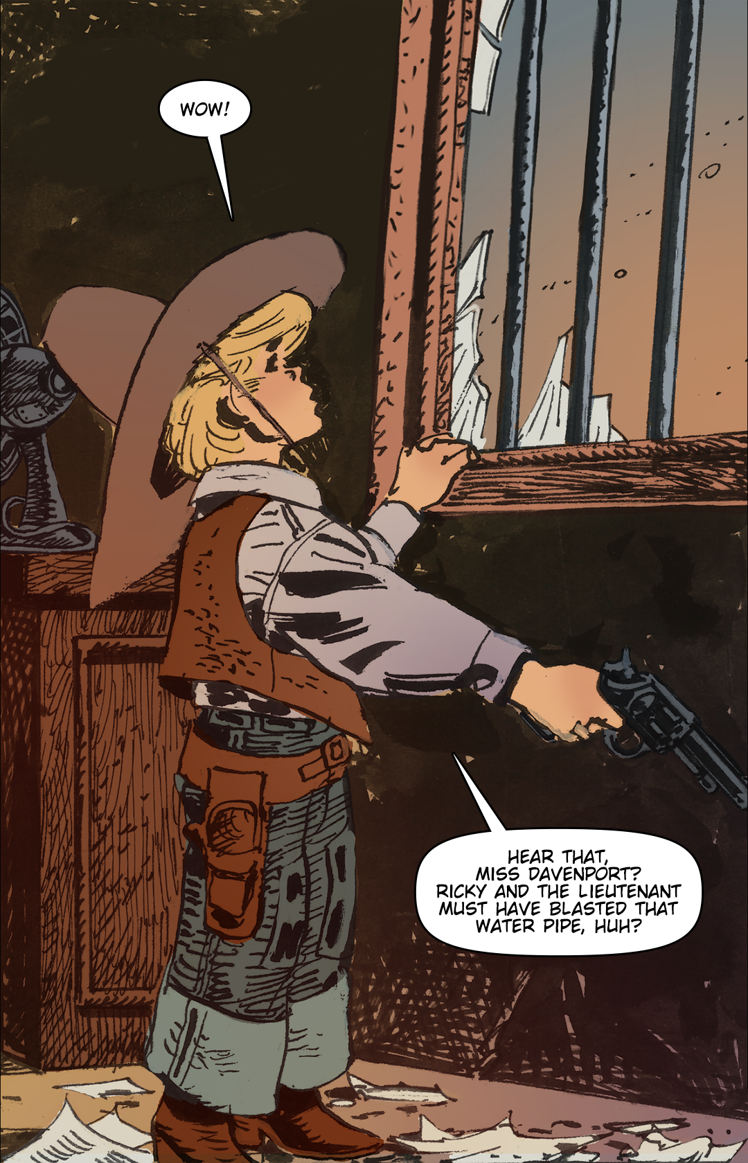 Not Much To Know panel 7