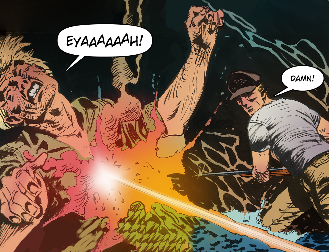 Eat Some Lead panel 3