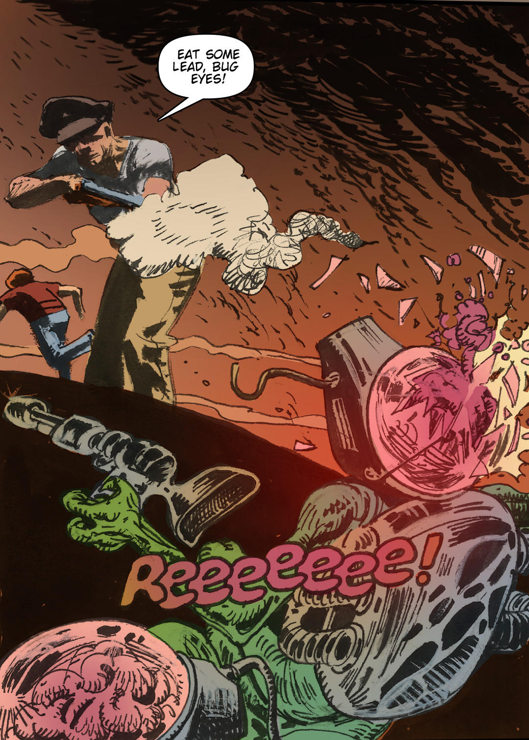 Eat Some Lead panel 4