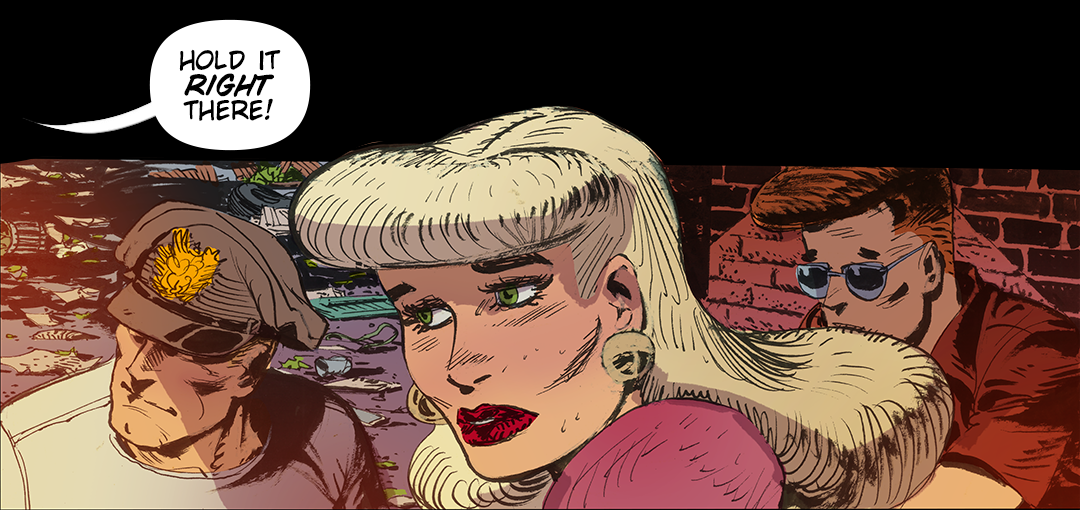 Hold It Right There! panel 2