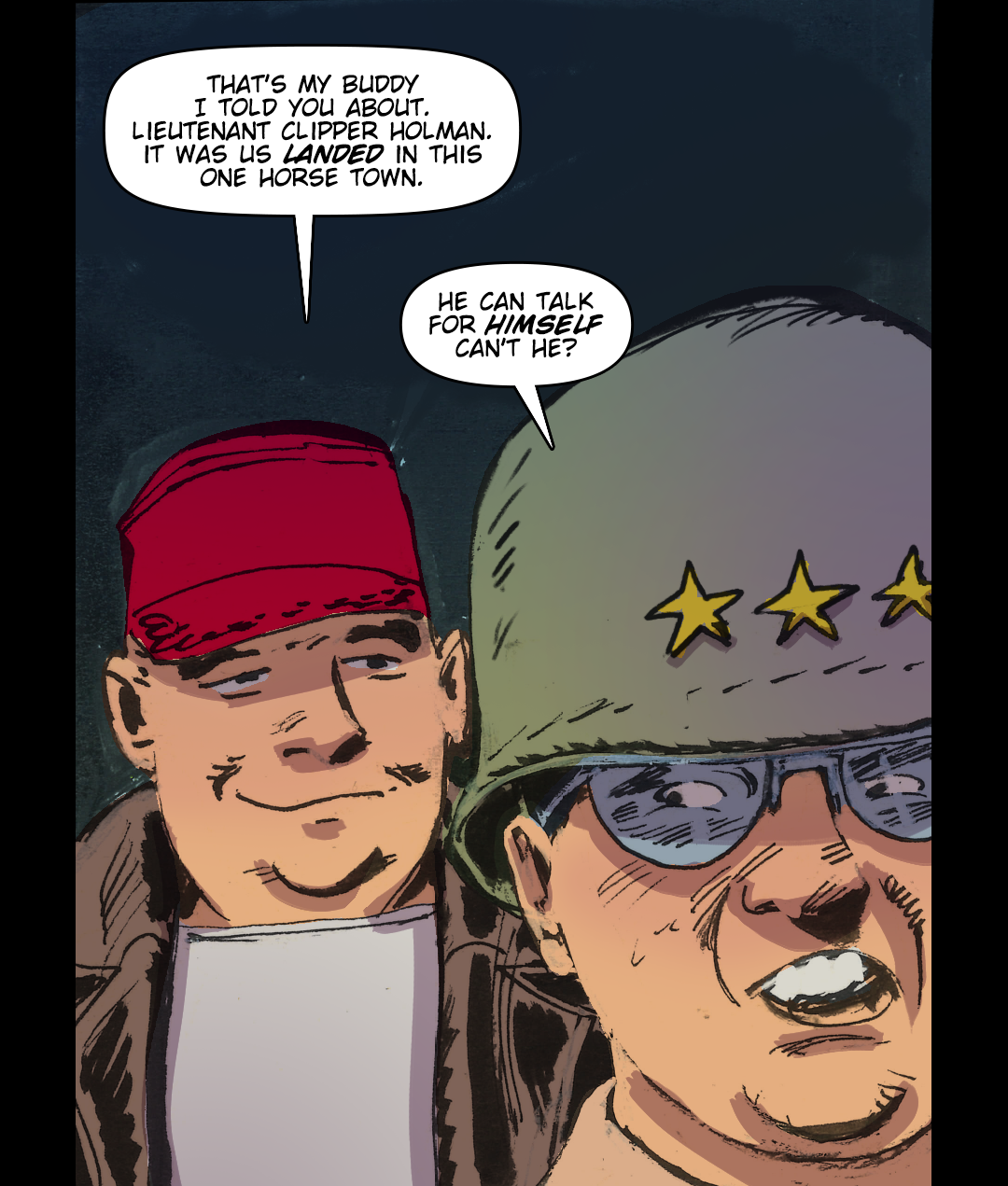 Hold It Right There! panel 4