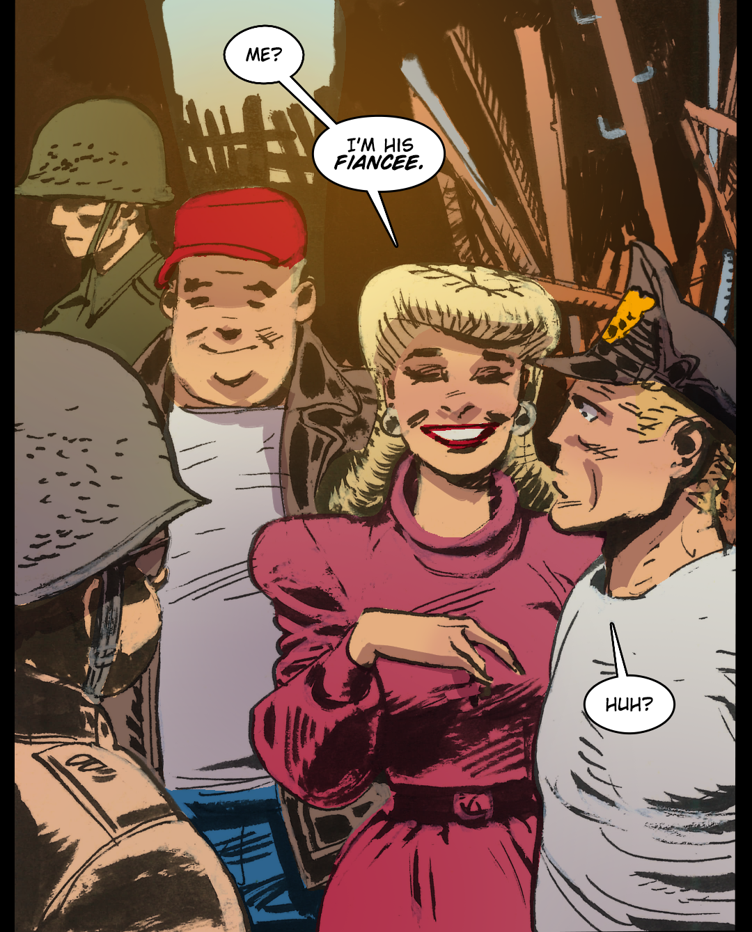 Hold It Right There! panel 6