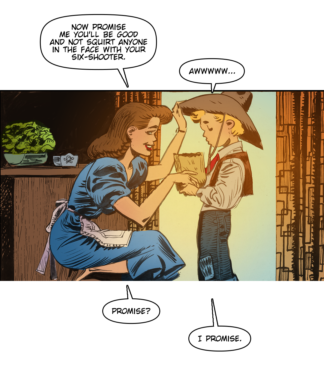 It's About Time, Pardner panel 4