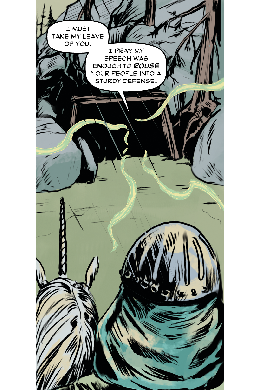 No Turning Back panel 2