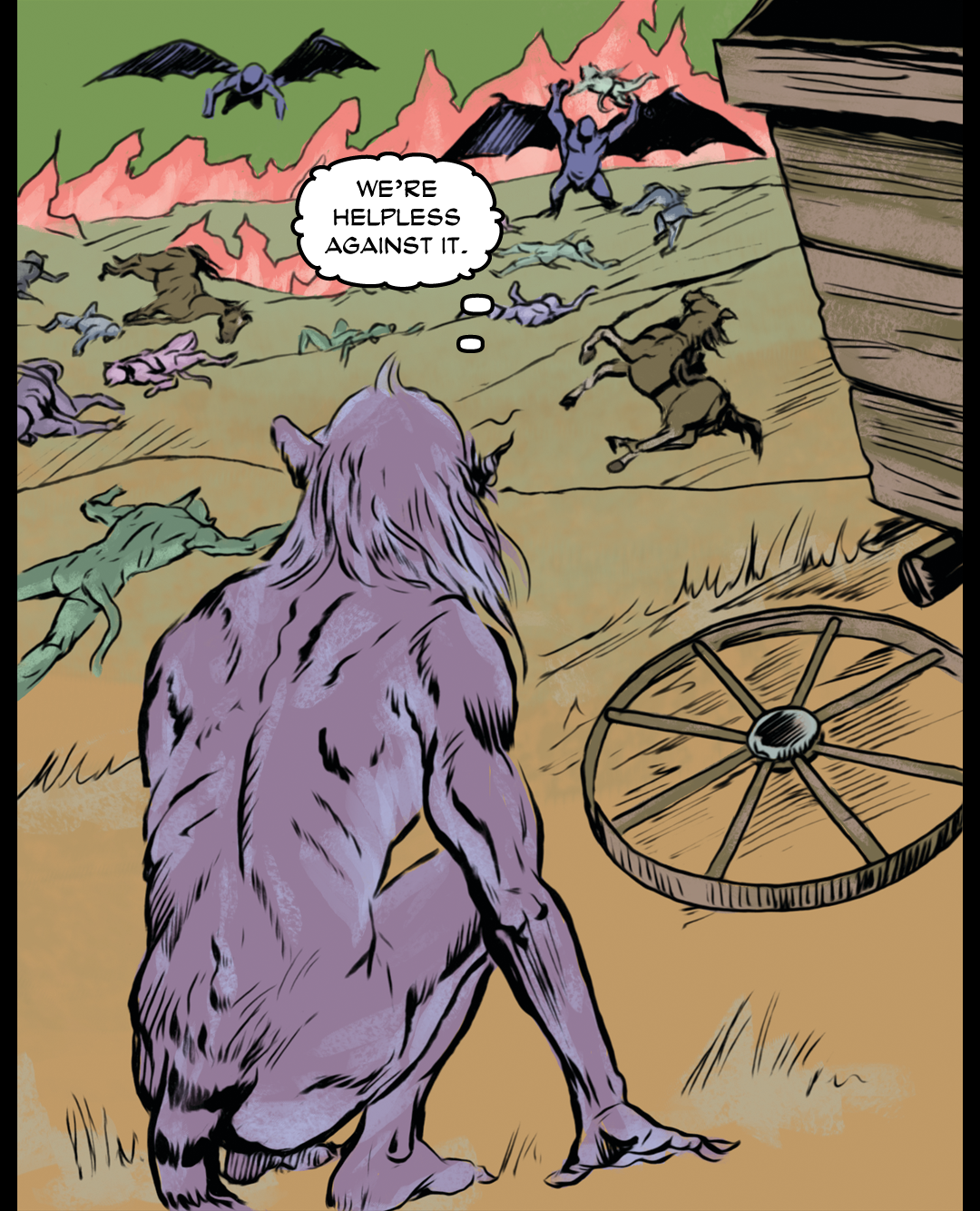 Bow Before The Demon King - or Die panel 2