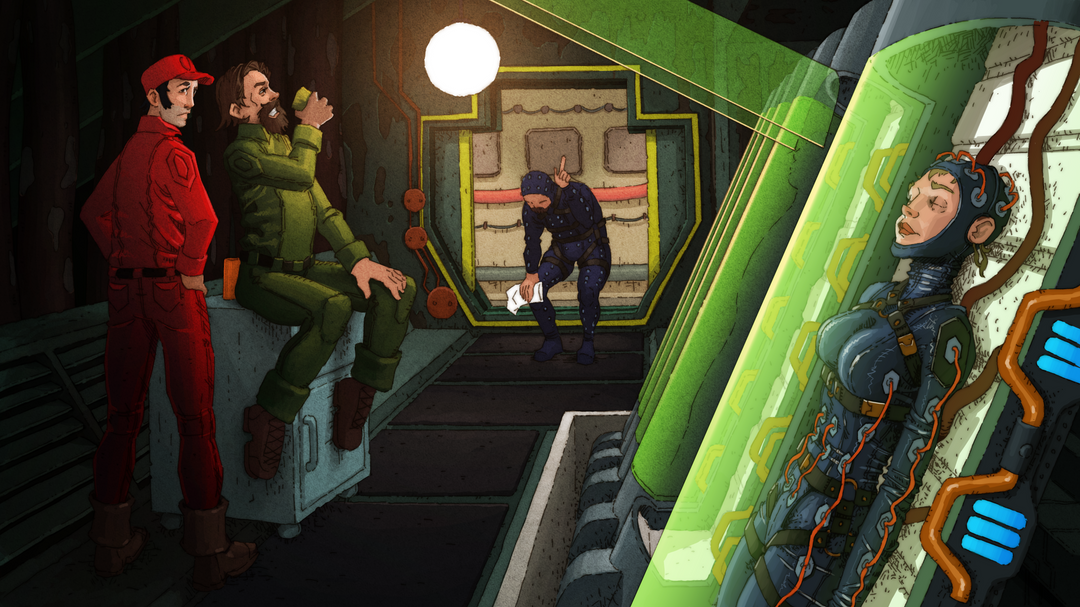 The Encounter Suit panel 1