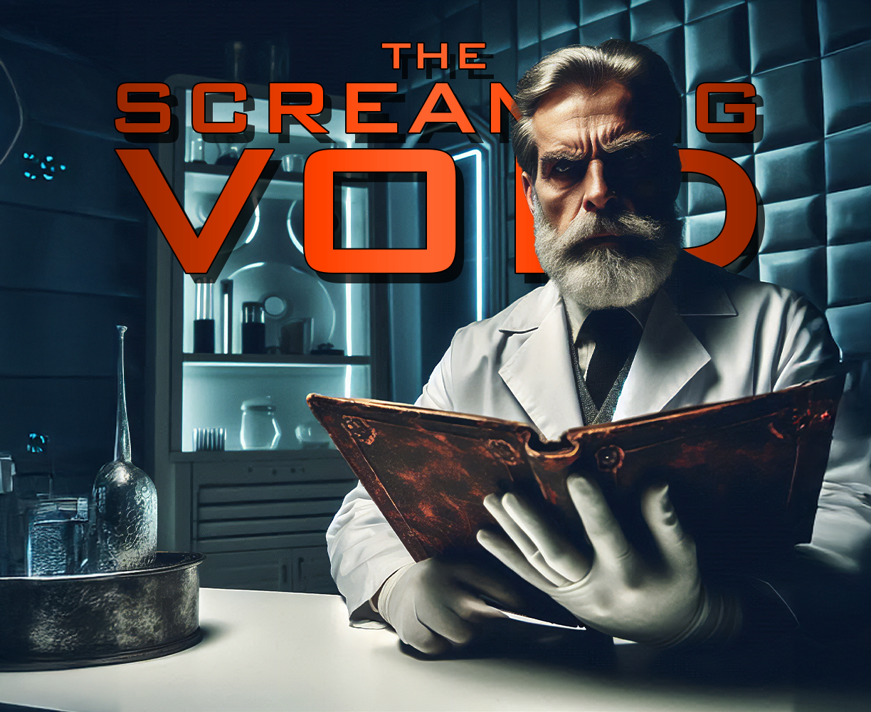 The cover art for the episode The Creature from the comics series The Screaming Void, which is number 15 in the series