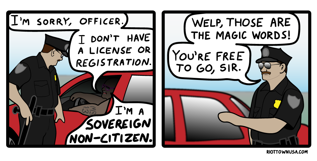 Sovereign Non-Citizen - Riot Town, USA #49 | Arkhaven Comics
