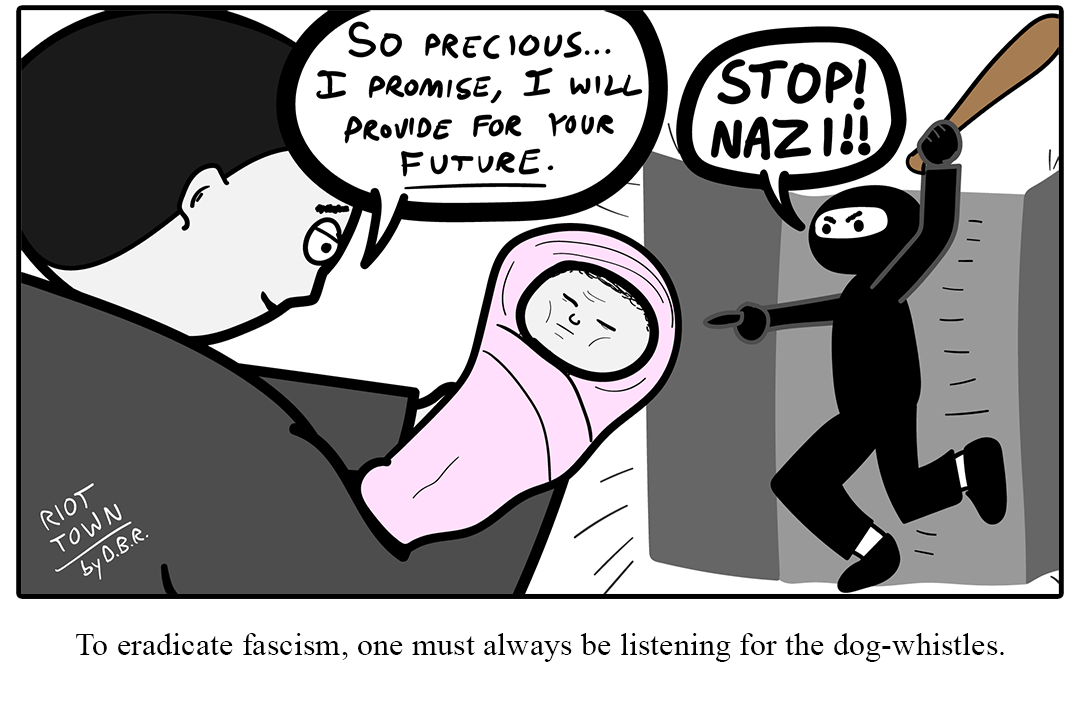 Maternity Ward Anti-Fascism panel 1