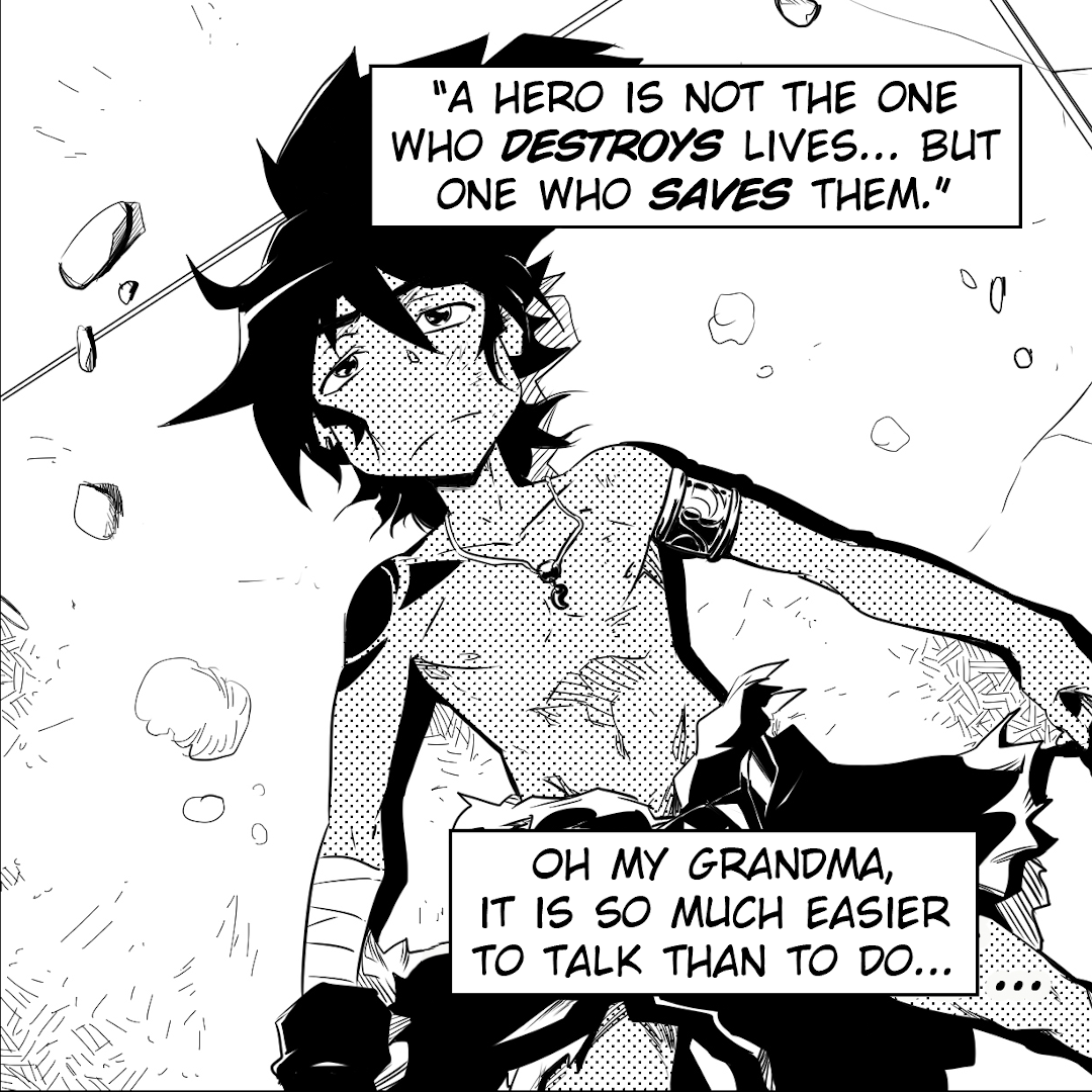 One Who Saves panel 5