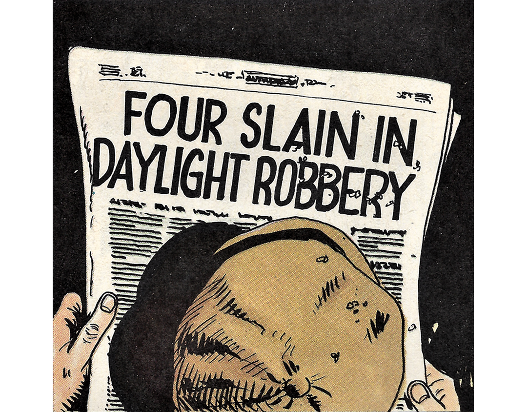 Four Slain in Daylight Robbery 1 panel 2