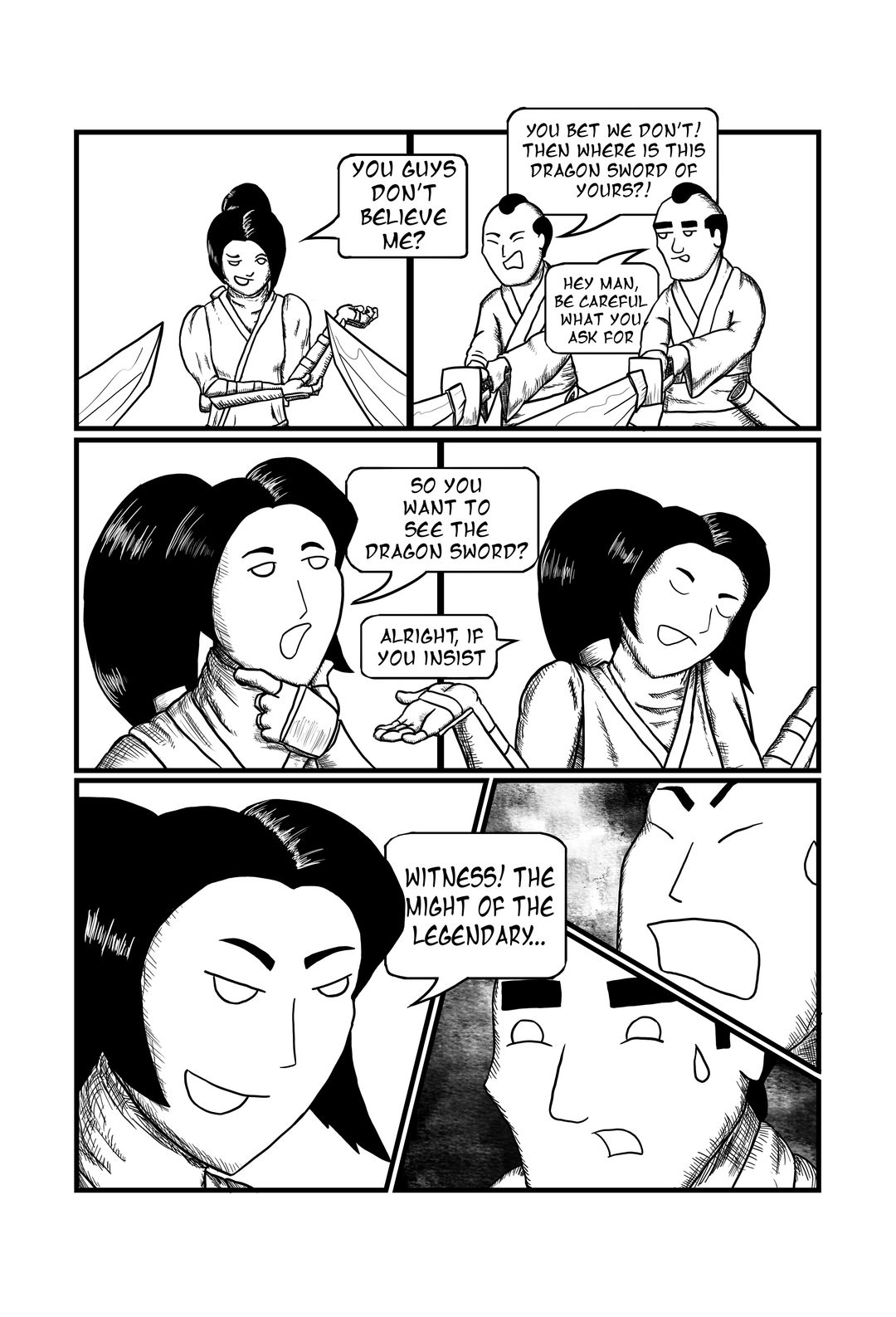 Shotgun Samurai 08 panel 5