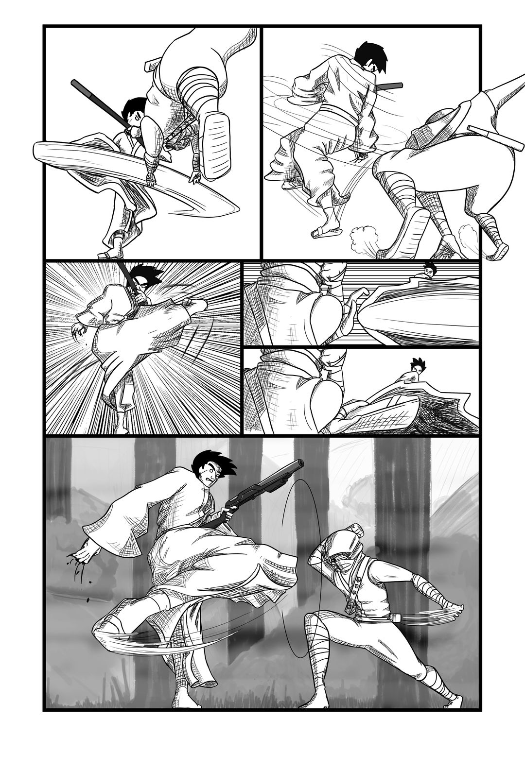 Shotgun Samurai 15 panel 5