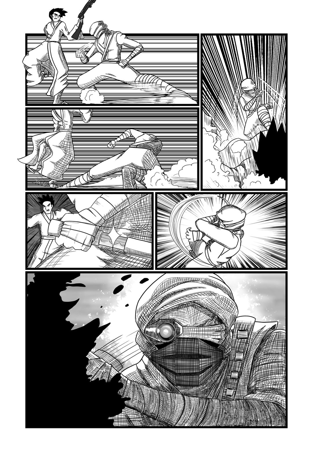 Shotgun Samurai 15 panel 6