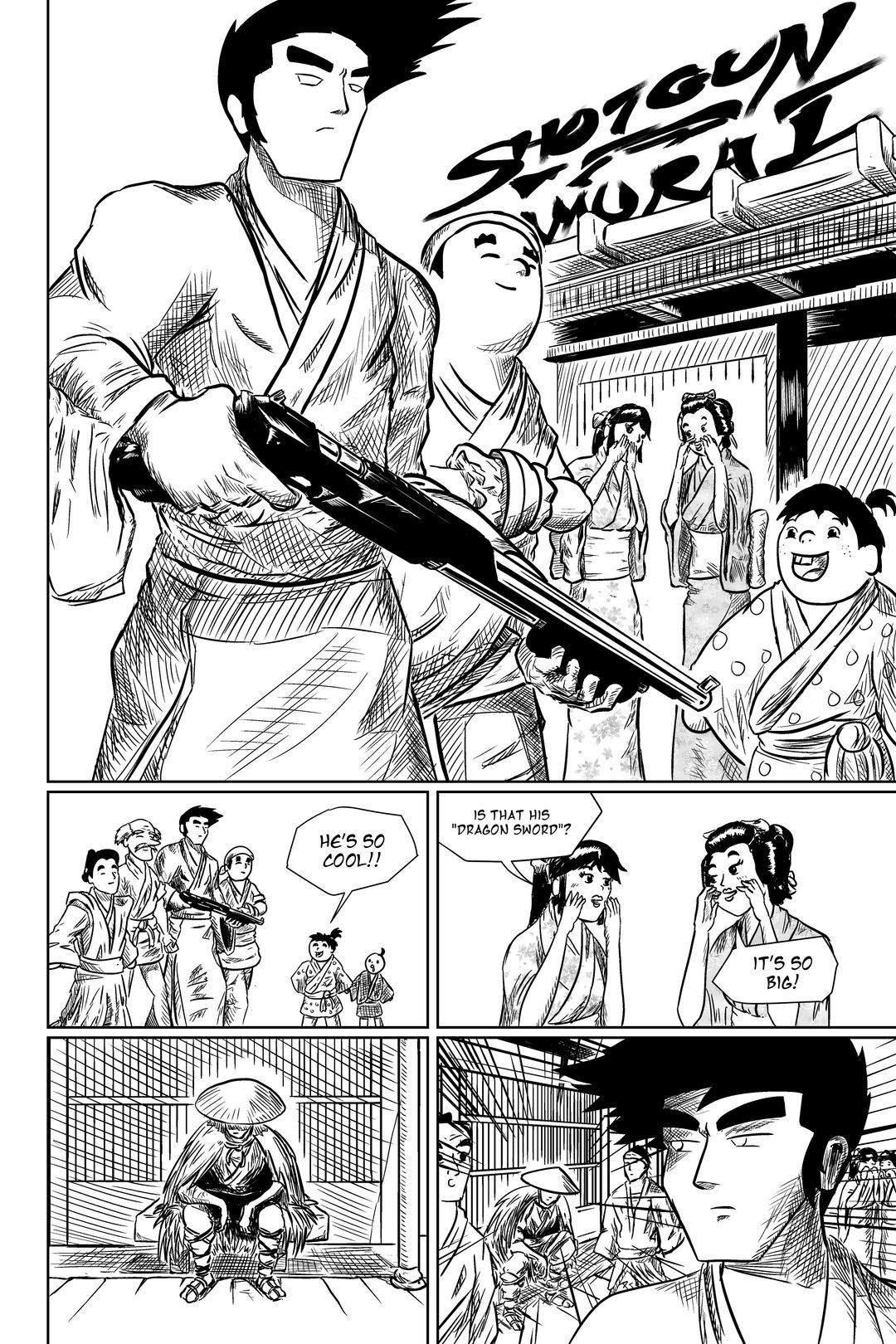 Shotgun Samurai 27 panel 4