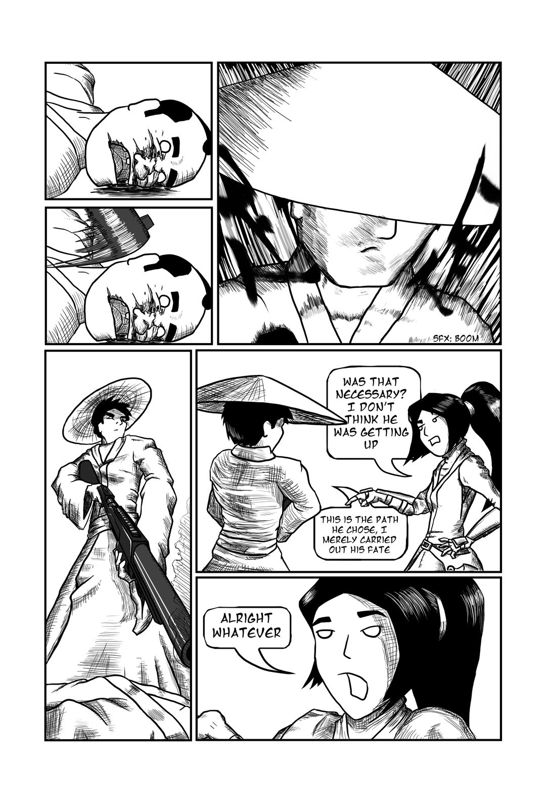Shotgun Samurai 09 panel 6