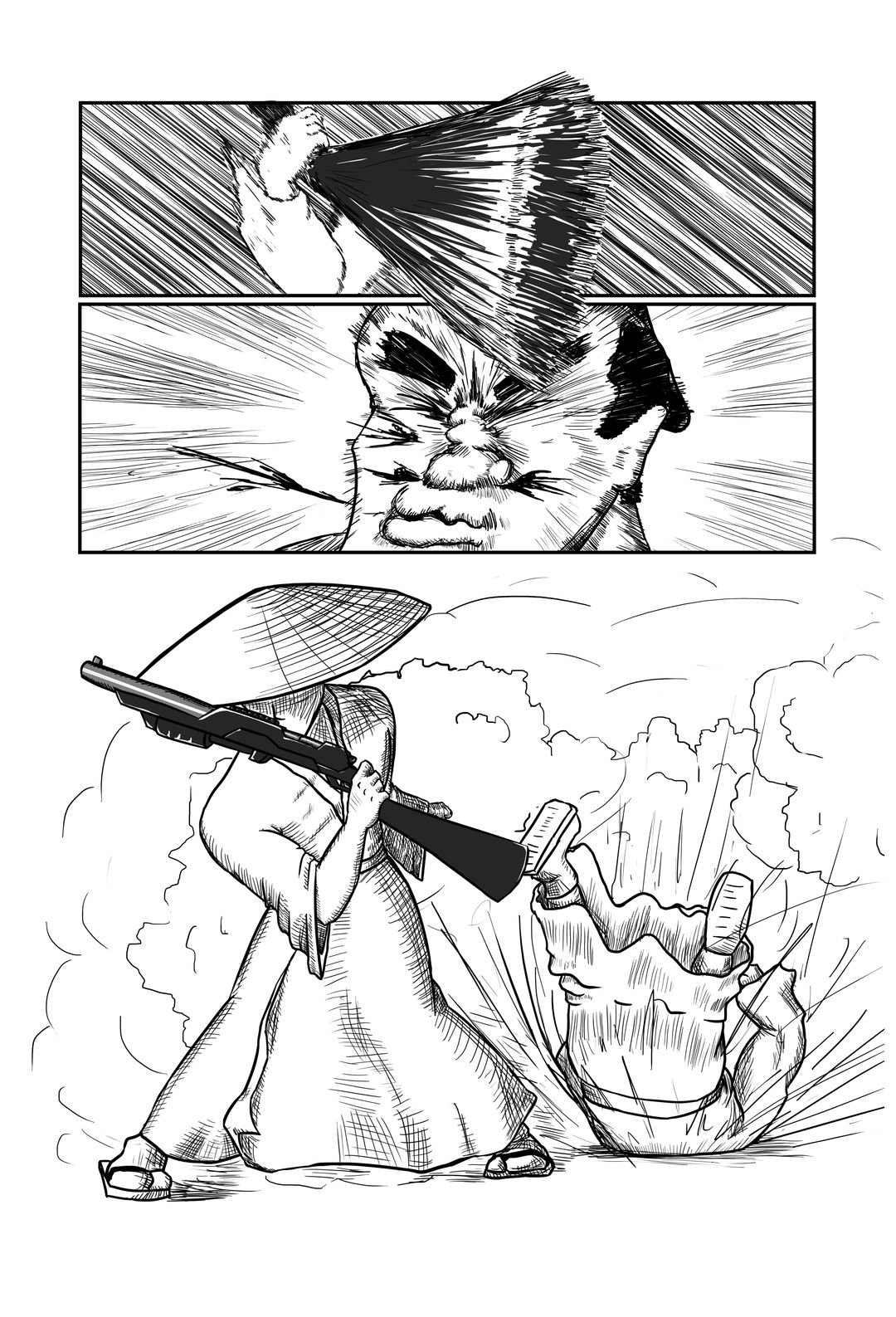 Shotgun Samurai 09 panel 5