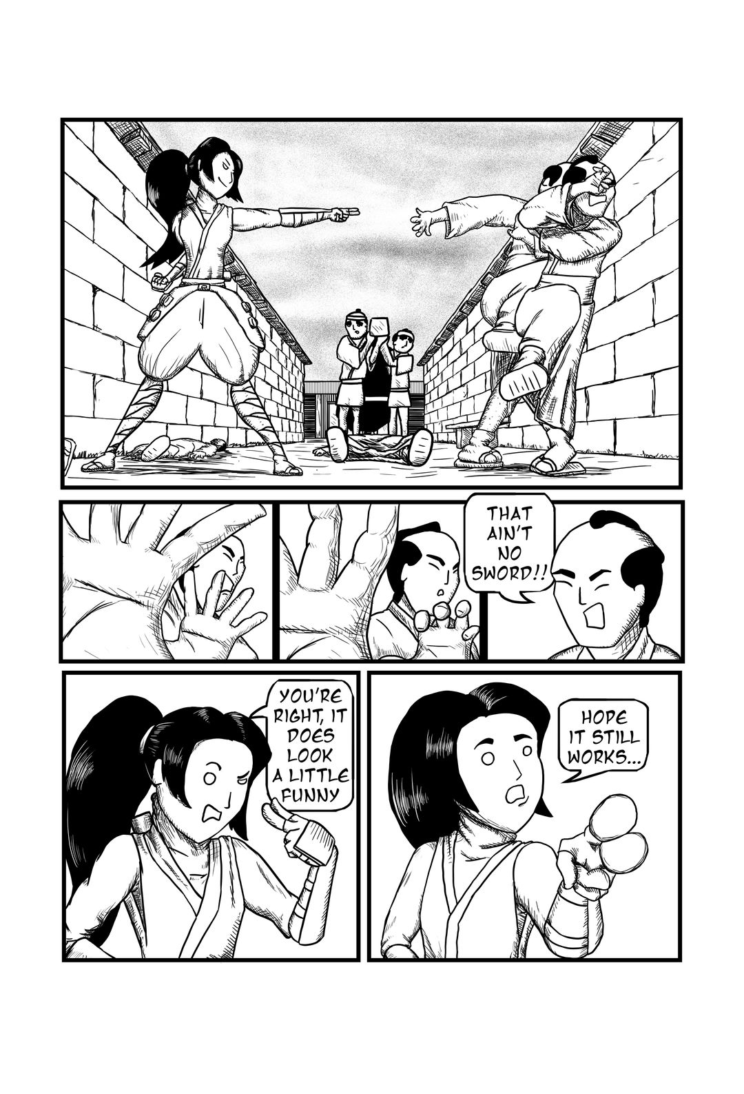 Shotgun Samurai 09 panel 2