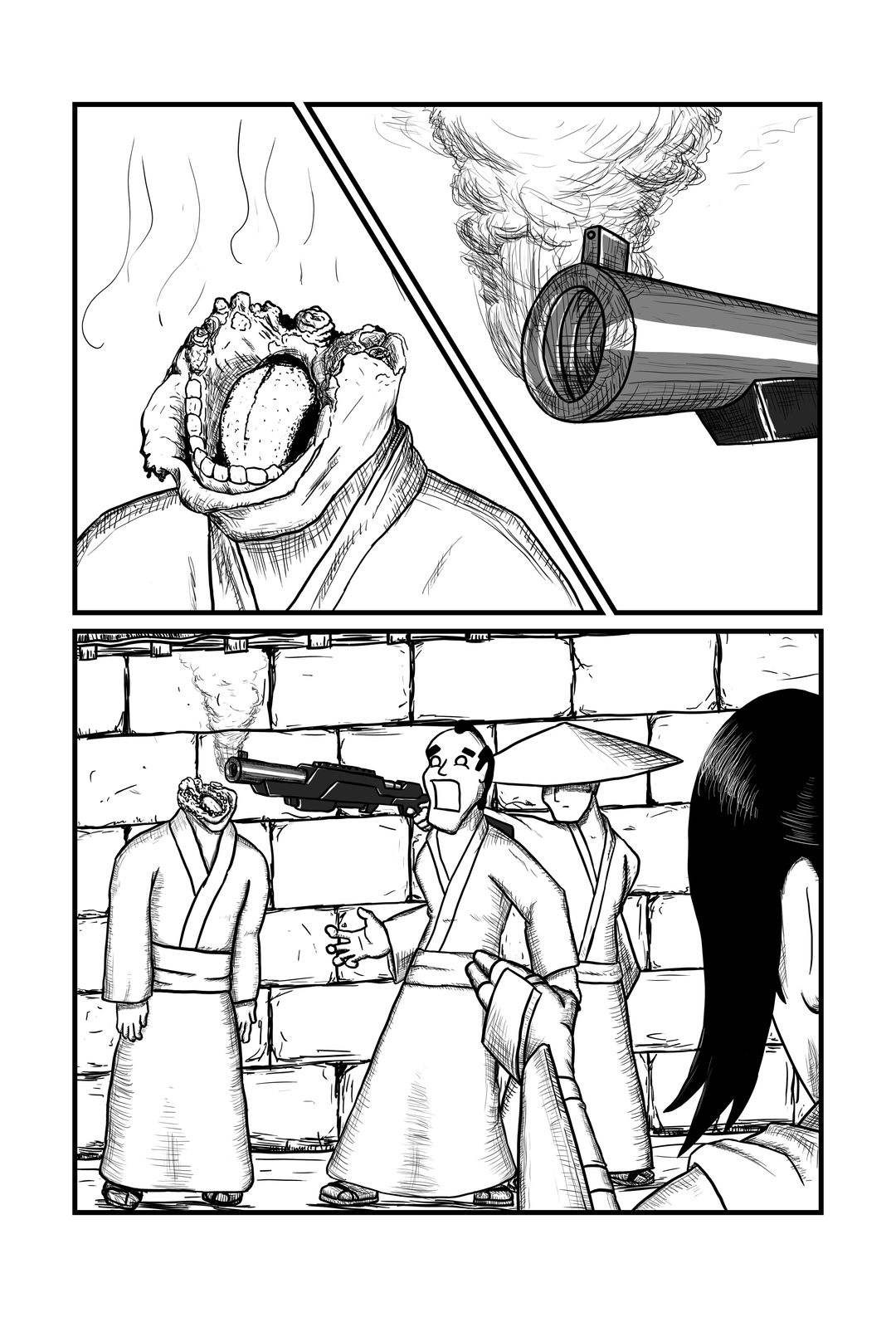 Shotgun Samurai 09 panel 4